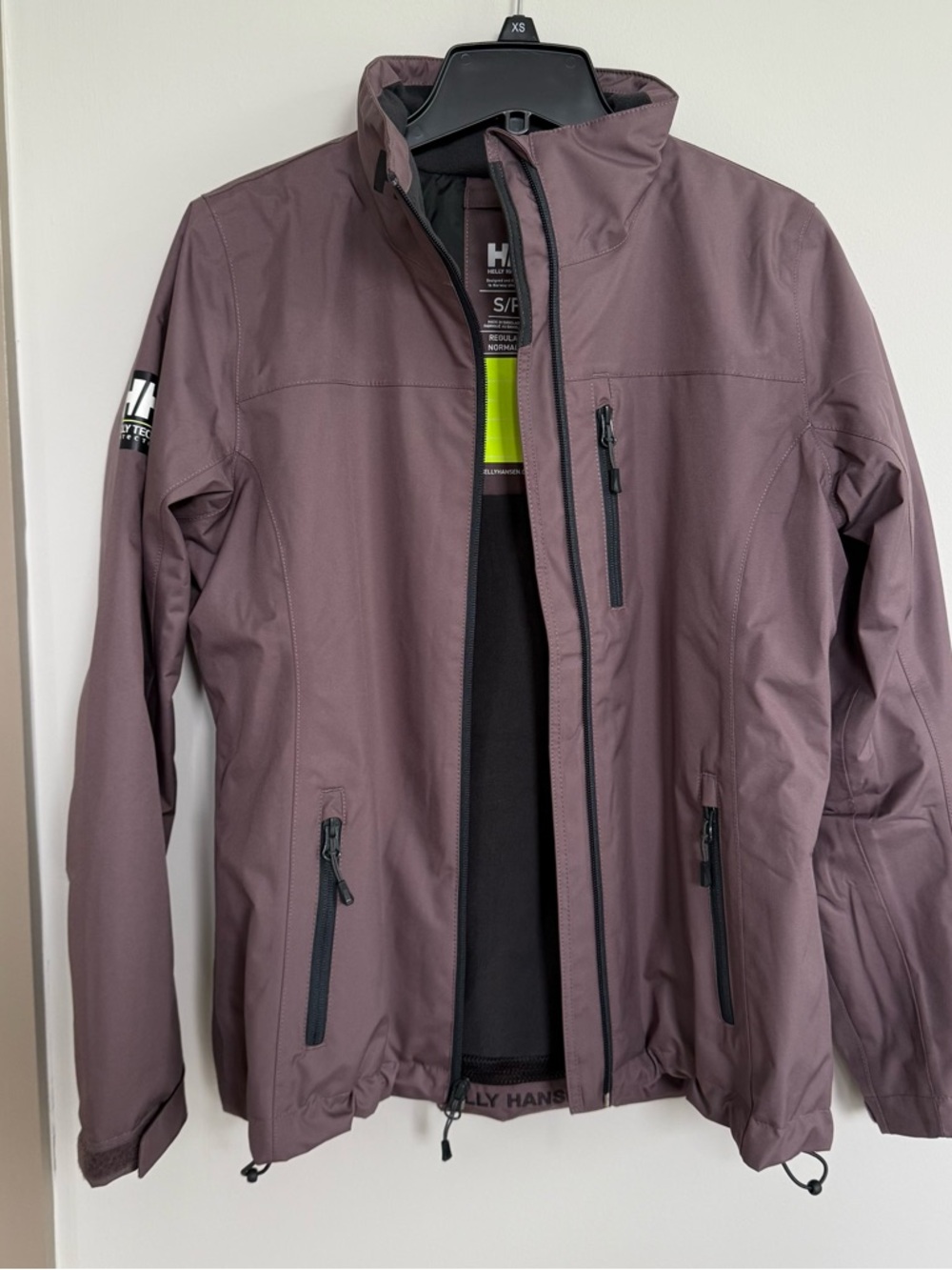 Jelly Hansen Crew Waterproof Midlayer Jacket Women’s Small - Mauve